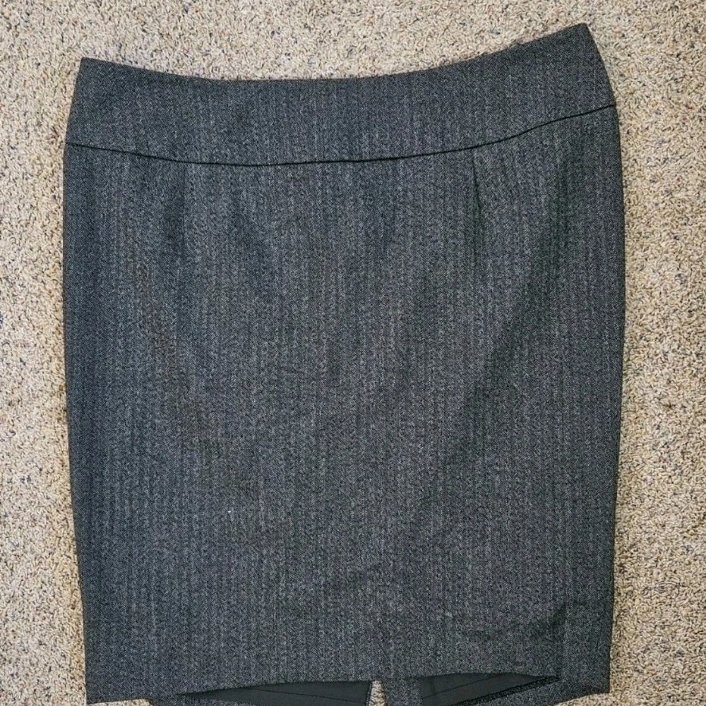 Mossimo Supply Co. Dark Gray Pencil Skirt